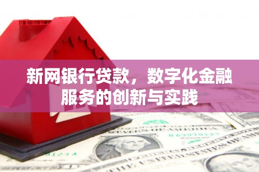 淳安新网银行贷款，数字化金融服务的创新与实践