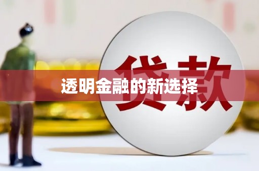 淳安透明金融的新选择