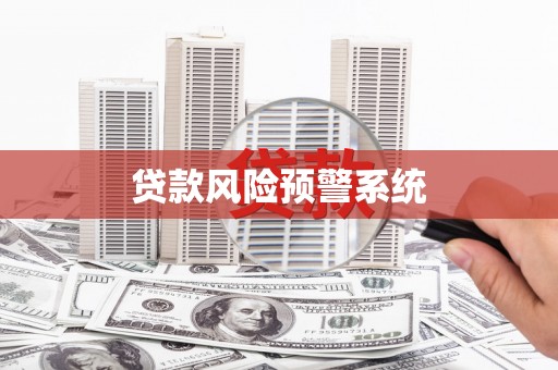 淳安贷款风险预警系统
