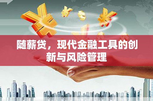 淳安随薪贷，现代金融工具的创新与风险管理