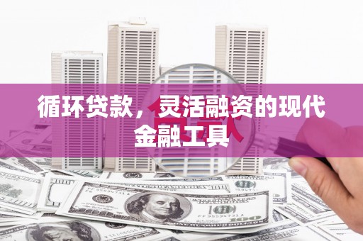 淳安循环贷款，灵活融资的现代金融工具