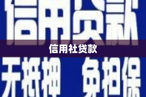 淳安信用社贷款