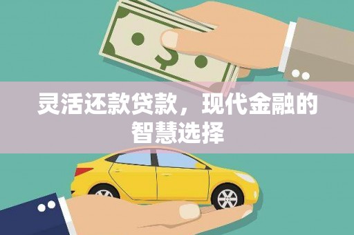 淳安灵活还款贷款，现代金融的智慧选择
