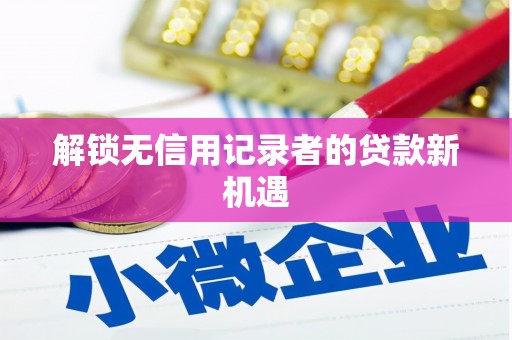 淳安解锁无信用记录者的贷款新机遇