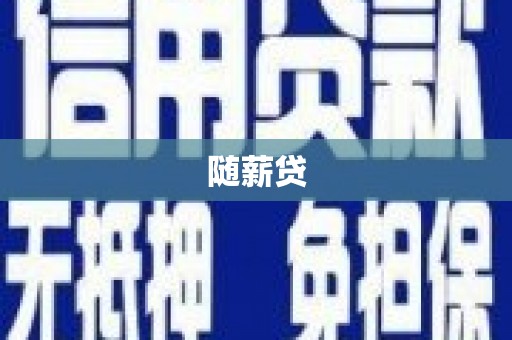 淳安随薪贷