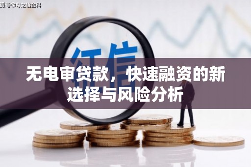 淳安无电审贷款，快速融资的新选择与风险分析