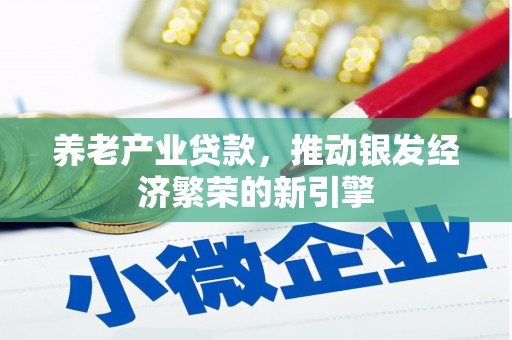 淳安养老产业贷款，推动银发经济繁荣的新引擎