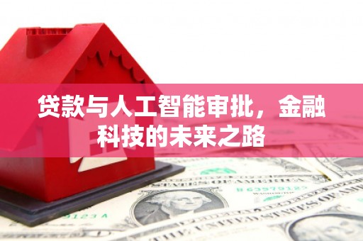 淳安贷款与人工智能审批，金融科技的未来之路