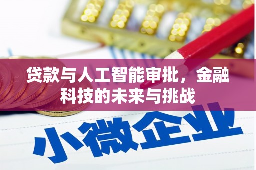 淳安贷款与人工智能审批，金融科技的未来与挑战