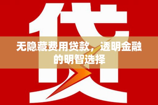 淳安无隐藏费用贷款，透明金融的明智选择