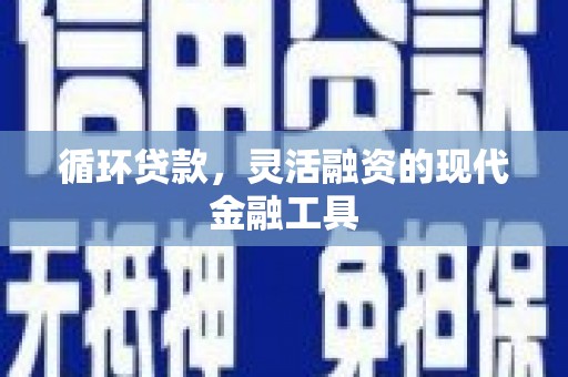 淳安循环贷款，灵活融资的现代金融工具