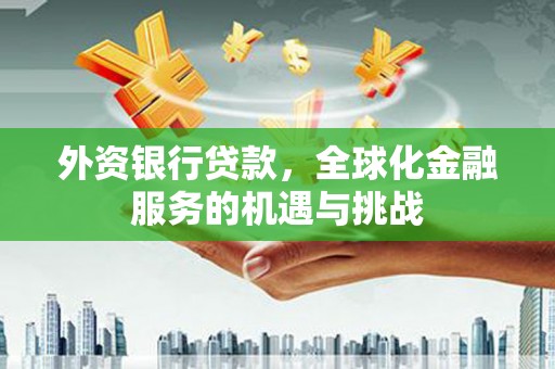 淳安外资银行贷款，全球化金融服务的机遇与挑战