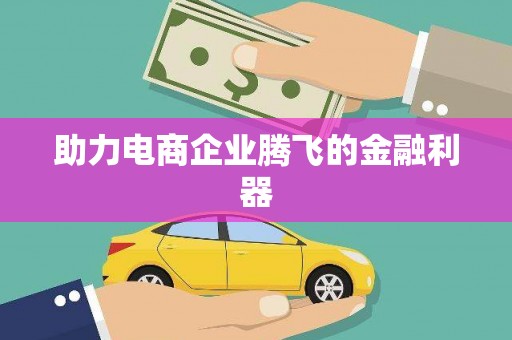 淳安助力电商企业腾飞的金融利器