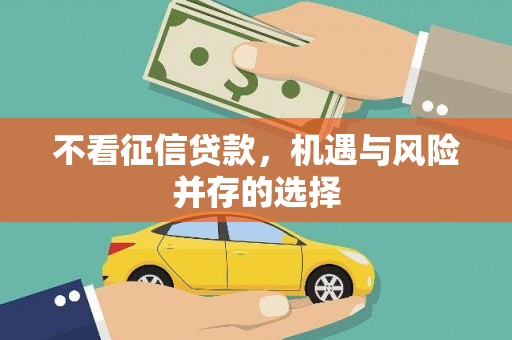 淳安不看征信贷款，机遇与风险并存的选择